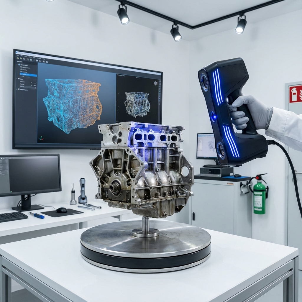 Reverse Engineering 3D Scan